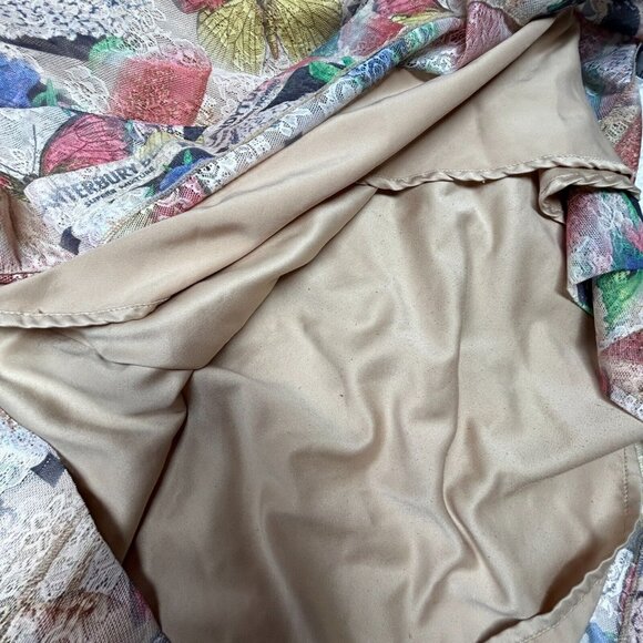 Bea & Dot by Modcloth Multicolor Butterfly Print A-Line Dress Plus Size 1X Lined - Picture 11 of 11